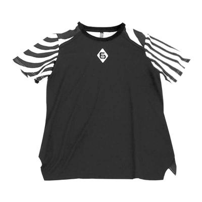 网眼第六区短袖上衣宽松速干运动