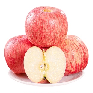 山东烟台栖霞红富士苹果5新鲜水果脆甜特产当季现摘整箱10斤苹果