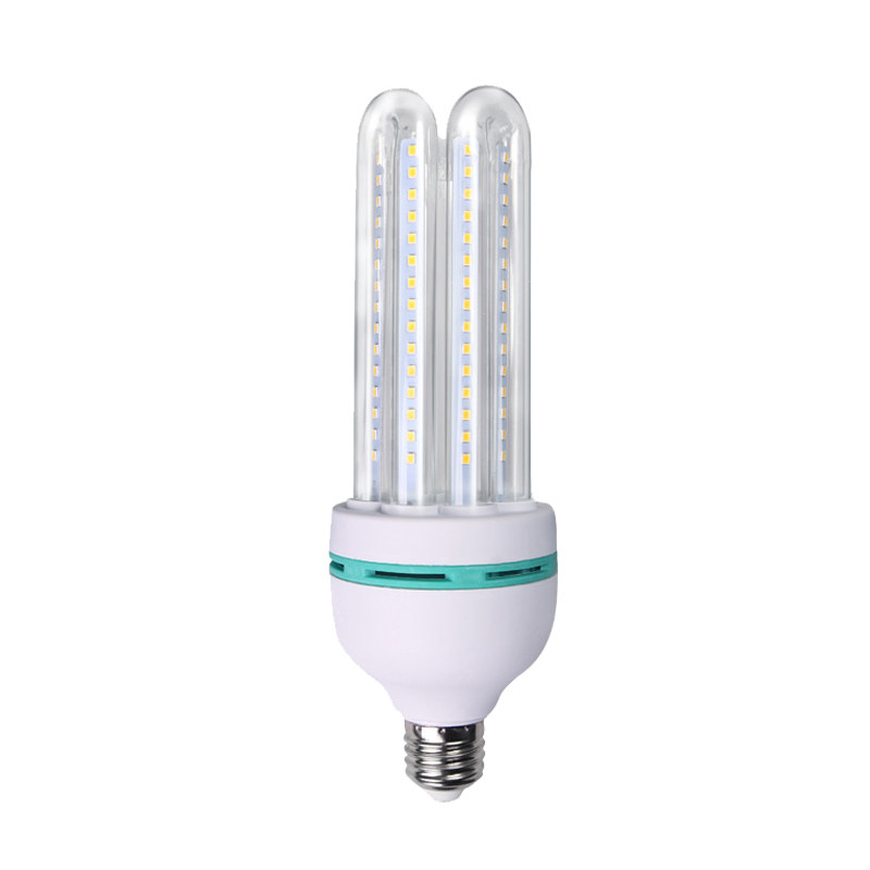 led灯泡U型节能灯E27球泡大螺口螺旋超亮家用玉米灯LED球泡5w光源