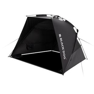 Blackdog黑狗户外自动遮阳帐篷露营钓鱼庇护帐黑胶便携防雨水速开