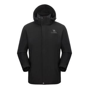 骆驼男装冲锋衣内胆冬季鹅绒三合一极寒羽绒服外套登山服户外防水