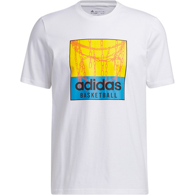 Adidas/阿迪达斯正品当季新款篮球男子运动短袖T恤IC1861