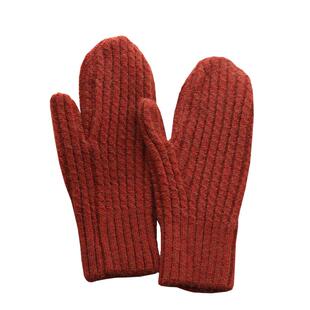 秋冬款情侣男女单层学院骑行保暖全指包指毛线手套礼盒礼物送人款