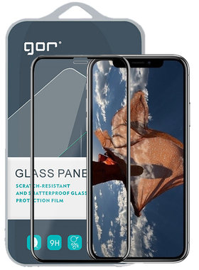 GOR适用苹果系列9D满版钢化膜