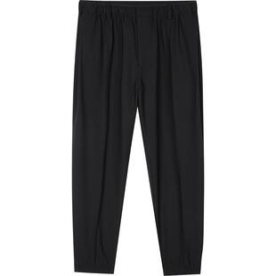 速写奥莱outlets男装春秋九分裤针织拼接束脚舒适长裤9M8E10980