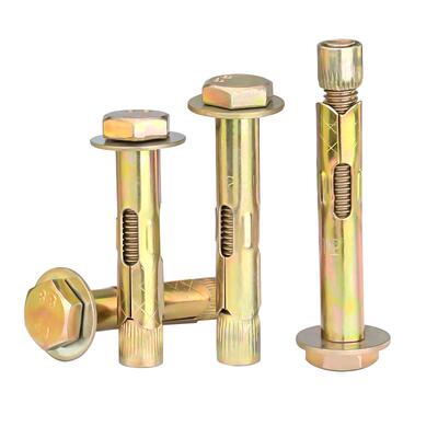 【13%专票】彩锌外六角膨胀螺丝