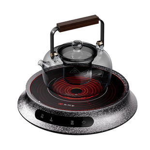 尚朋堂电陶茶炉煮茶壶烧水壶泡茶专用2026新款玻璃煮茶器围炉煮茶