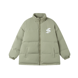 wohoo潮牌加厚立领防寒棉服