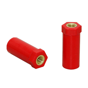 JYZ14螺母型高度14202430354055螺纹M4M5M6新能源充电柱绝缘子