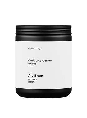AicEnon丝绒挂耳黑咖啡中深烘