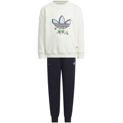 Adidas阿迪达斯男小童迪士尼玩具总动员三眼仔联名长袖套装KF7344