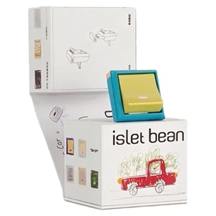 IsletBean豆岛开关车载香薰创意汽车出风口香氛车内可爱装饰礼物