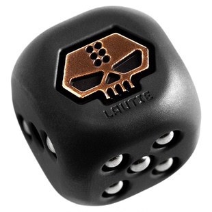 指玩屋 老铁匠金属骰子 武僧 2099系列 色子 幸运挂件项链吊坠EDC