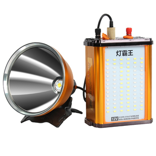 头灯九核P900白黄蓝强光充电头戴钓鱼灯霸王锂电超长续航疝气探照