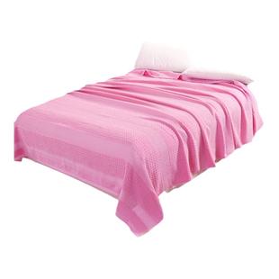 恒源祥纯棉蜂窝毛巾被单人双人儿童夏季薄款毛巾毯空调毯棉毯夏季