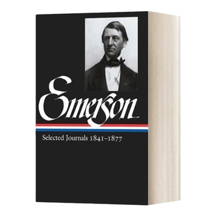 英文原版 精装 Ralph Waldo Emerson 拉尔夫 沃尔多 爱默生 1841-1877年期刊选集 美国图书馆 精装 英文版 进口英语原版书籍