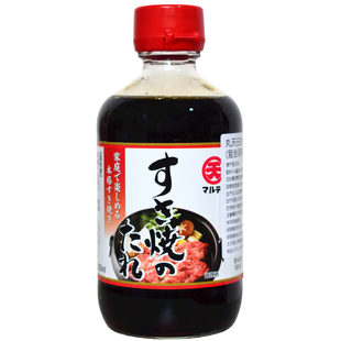 日本进口丸天寿喜锅调料汁300ml日式牛肉火锅寿喜烧酱油底料锅底