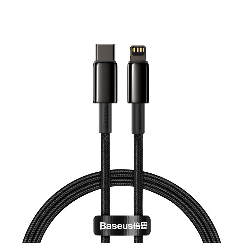 倍思适用苹果充电线PD快充线20W