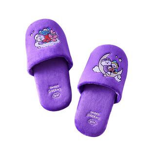 BT21 甜梦系列卡通拖鞋居家毛绒拖鞋 LINE FRIENDS (不参与满赠