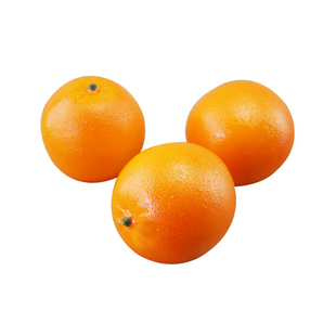 仿真橙子模型塑料新奇士脐橙假橘子水果桔子摆件摄影装饰早教道具