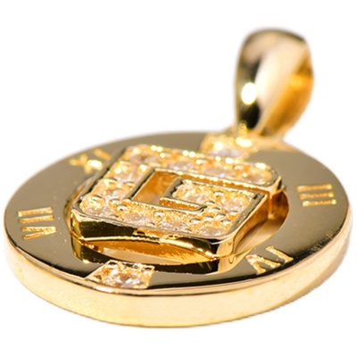 14k金韩国项链时尚配饰礼物吊坠