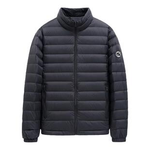 雪中飞2026春新款男士短款轻薄秋排骨羽绒服立领简约时尚百搭