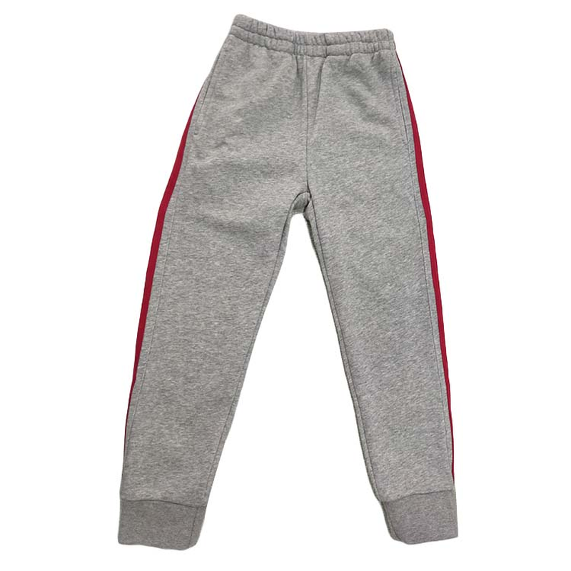 定制秋季款灰色束脚收口校服裤