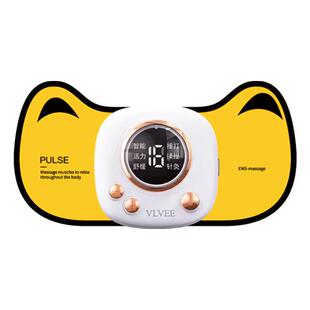 法国VLVEE小型脉冲按摩器ems智能按摩贴片颈椎肌肉电刺激仪筋膜