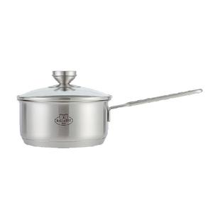 巴拉利尼16cm宝宝辅食小奶锅不锈钢无涂层一人食泡面锅双立人旗下