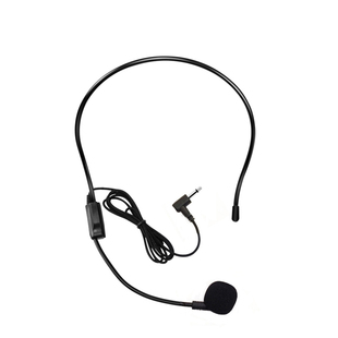 索爱通用头戴式有线麦克风小蜜蜂扩音器教师专用耳麦便携式配件
