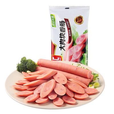 双汇大肉块火腿肠蒜香味整箱