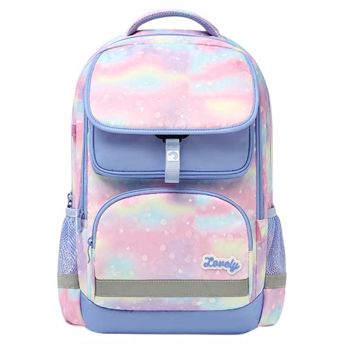 【秒开磁扣】江博士护脊减负书包小学生男女孩三到六年级儿童背包