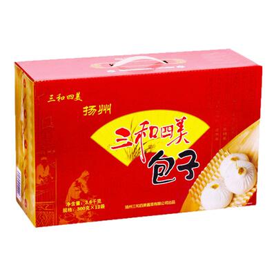 三和四美年货冷冻包子早餐面点