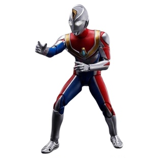 同好会定金 万代 真骨雕 平成三杰 奥特曼戴拿 可动手办再版