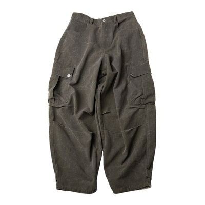 VIVIIVII保暖水洗帆布口袋工装裤