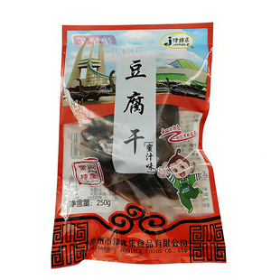津精乐蜜汁豆腐干卤汁豆腐干特色小吃苏锡常风味常州特产甜口