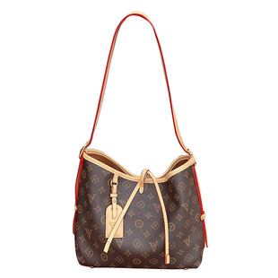 品牌真皮包包老花斜挎包软皮托特包女2025新款时尚百搭单肩腋下包