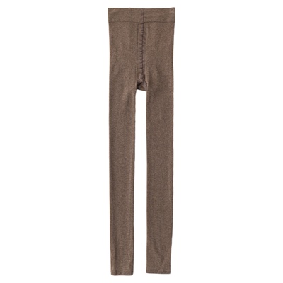 完美记忆美拉德咖色瘦腿棕打底裤