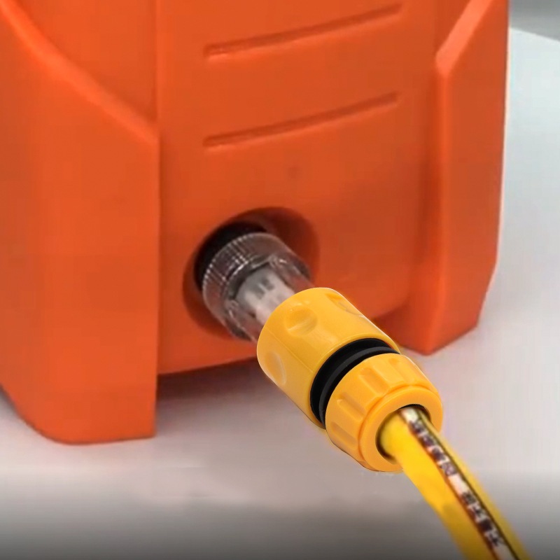 塑料4分止水接快速接头枪尾连接洗车水枪软管用/四分水管专用配件