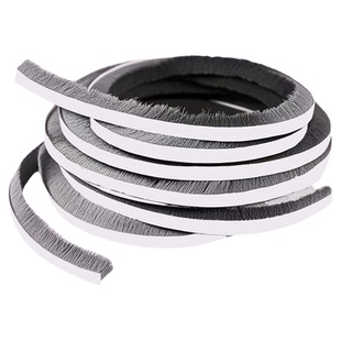 衣柜门防尘密封条毛条自粘式推拉门移门减震防撞条缝隙门密封胶条