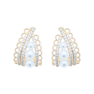 轻奢复古耳夹无耳洞女新款法式气质高级感耳饰无痛蚊香盘耳环耳钉