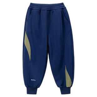 中大童裤子加绒冬装儿童卫裤秋冬男童女童运动裤男孩休闲裤