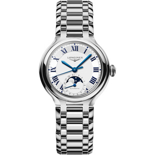 【情人节礼物】【新品】Longines浪琴官方心月系列星辰女机械手表