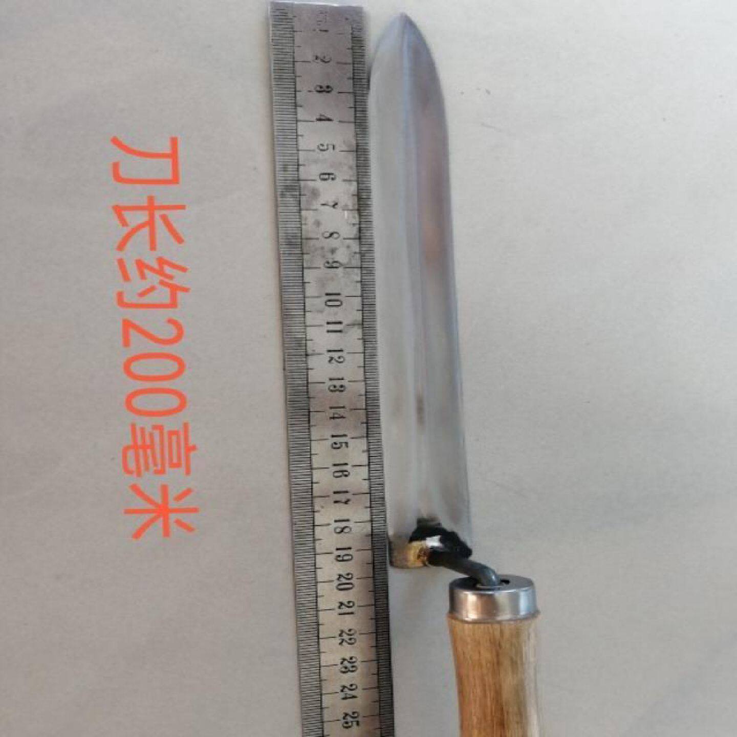 割蜜刀高碳钢养蜂工具手工Z型双刃刀打造割蜜