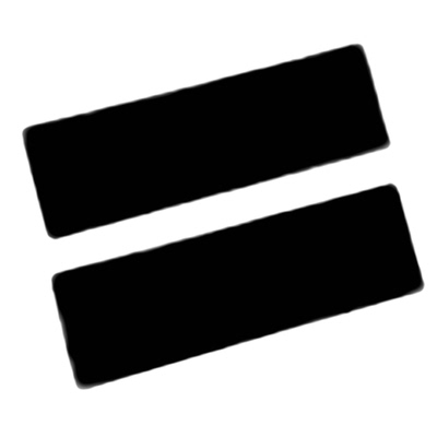 汽车用蓝牌车牌架消音保护垫海绵