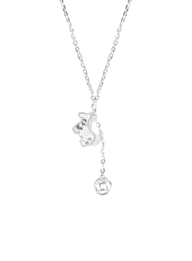 吴越老银铺足银999马上生财项链