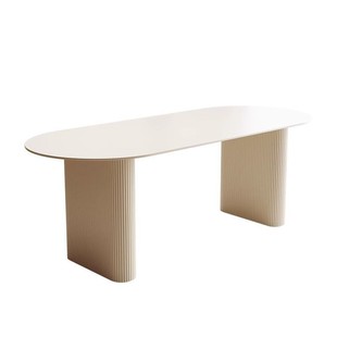 美容院医美面诊室桌子咨询桌店面会客长方形轻奢岩板接待桌洽谈桌