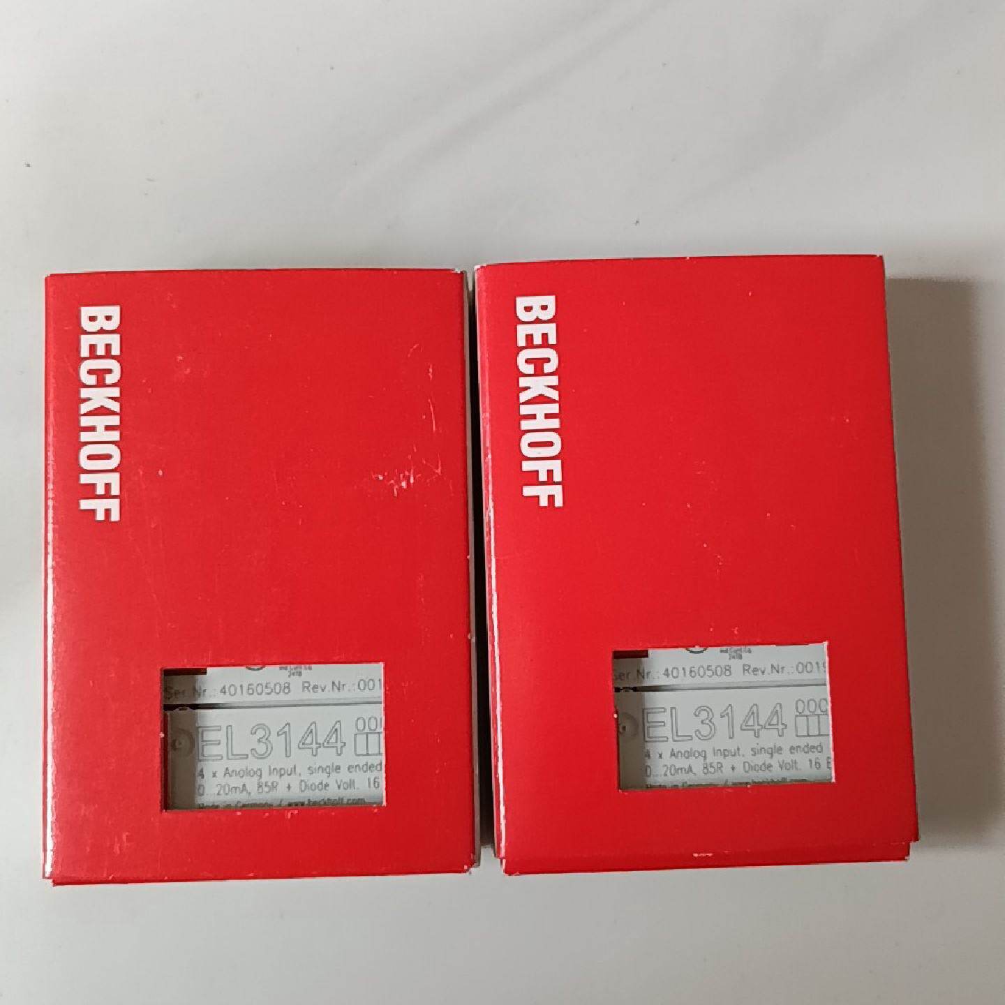 议价可维修倍福模块EL3144正品链接实物拍摄包装齐全