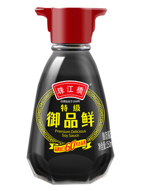 珠江桥牌特级御品鲜酱油生抽