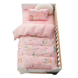 小学生被子宿舍三件套午休儿童拼接床床单60x160托管床上用品被褥